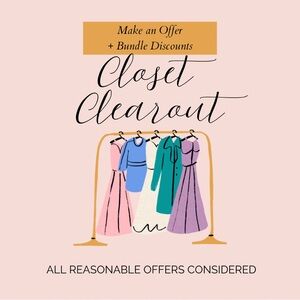 Closet Clearout Sale - Women's Designer Clothing Collection